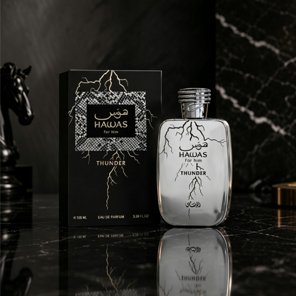 Pure Perfume Fragrance - RASASI Hawas Thunder EDP สำหรับผู้ชาย 100