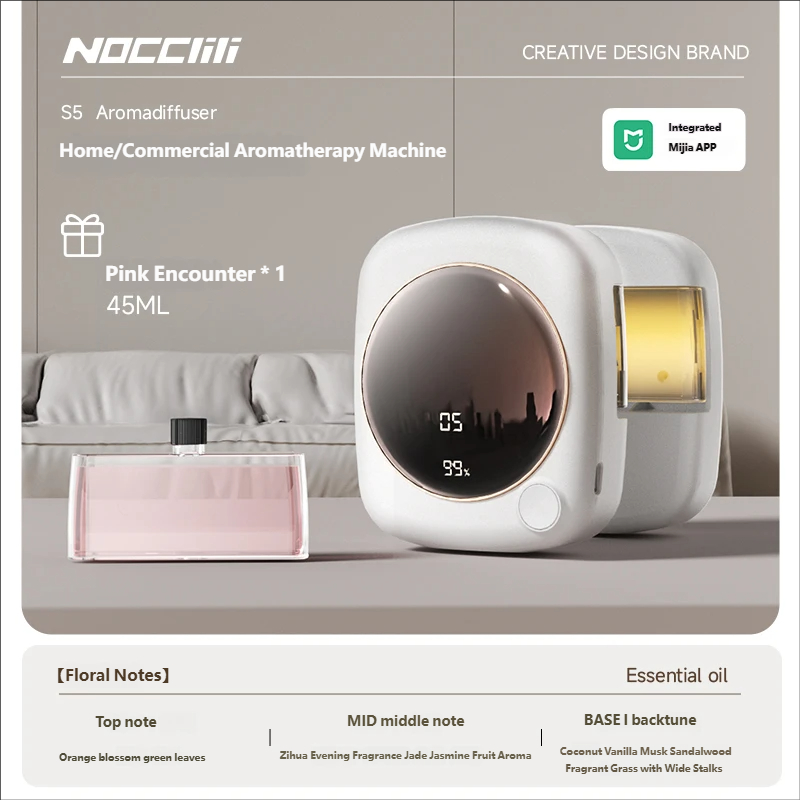 Perfume Fragrance Diffuser - เครื่องกระจายกลิ่นอโรมาอัตโนมัติ เครื่องหอมปรับอากาศ เครื่องเพิ่มความชื้นในอากาศ เครื่องจ่ายน้ำมันหอมระเหยสำหรับห้องน้ำ