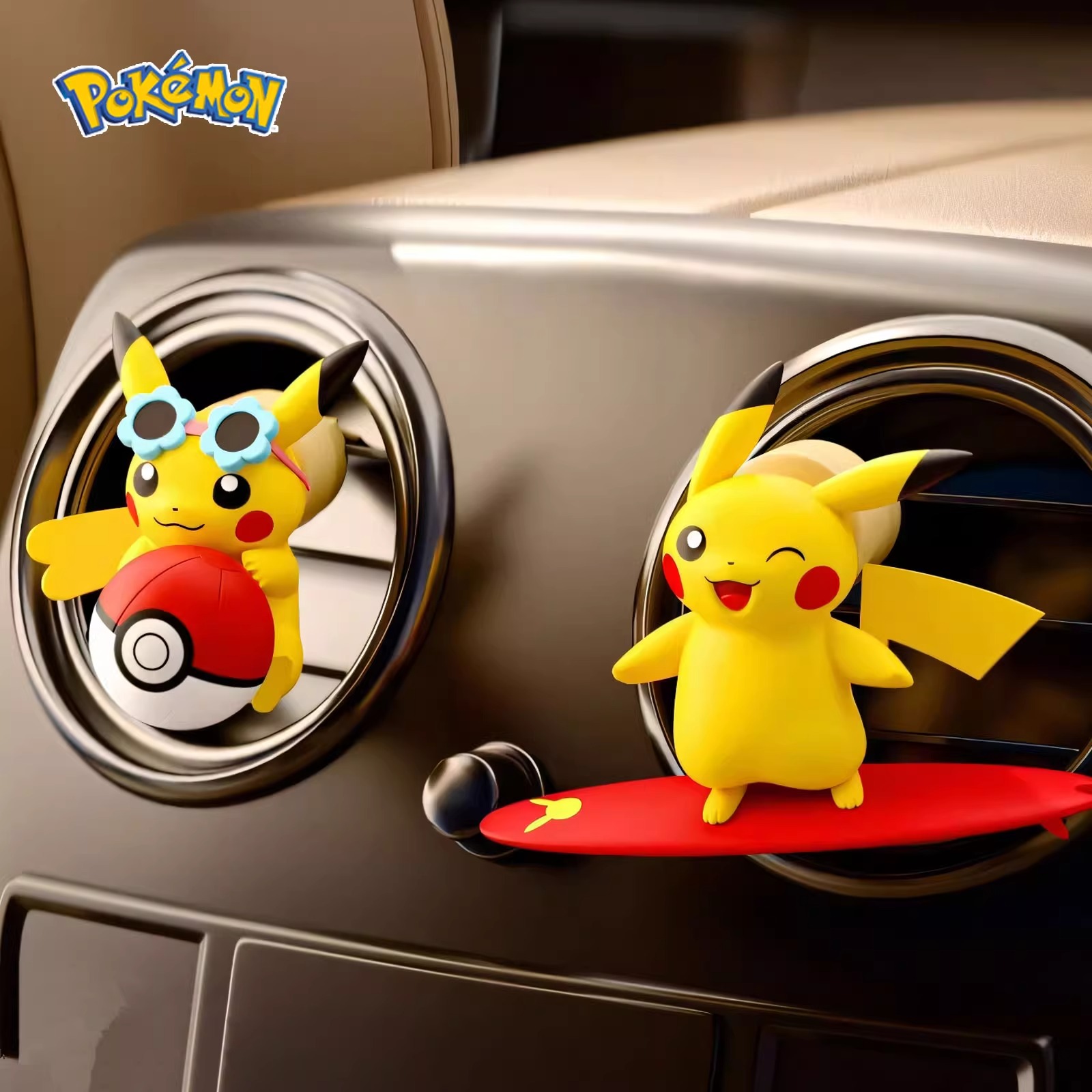 Perfume Fine Fragrance - อะนิเมะ Pokemon Pikachu Action Figure น้ําหอมกลิ่นจัดแต่งทรงผม