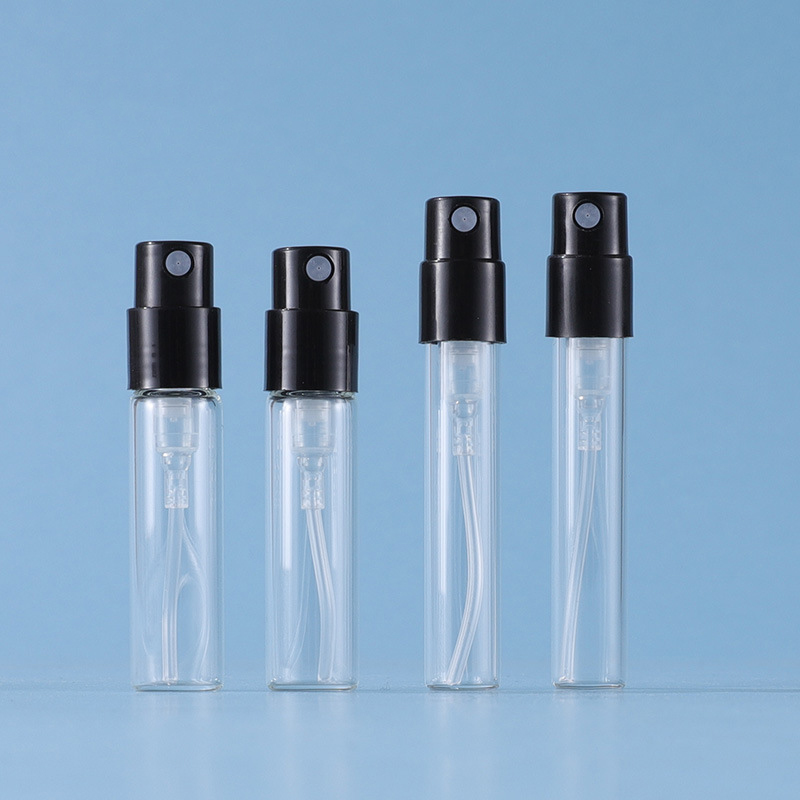 Perfume Fragrance Tester - ขวดแก้วขนาดเล็กแบบหัวฉีด 1X 10X 100x 1 มล.
