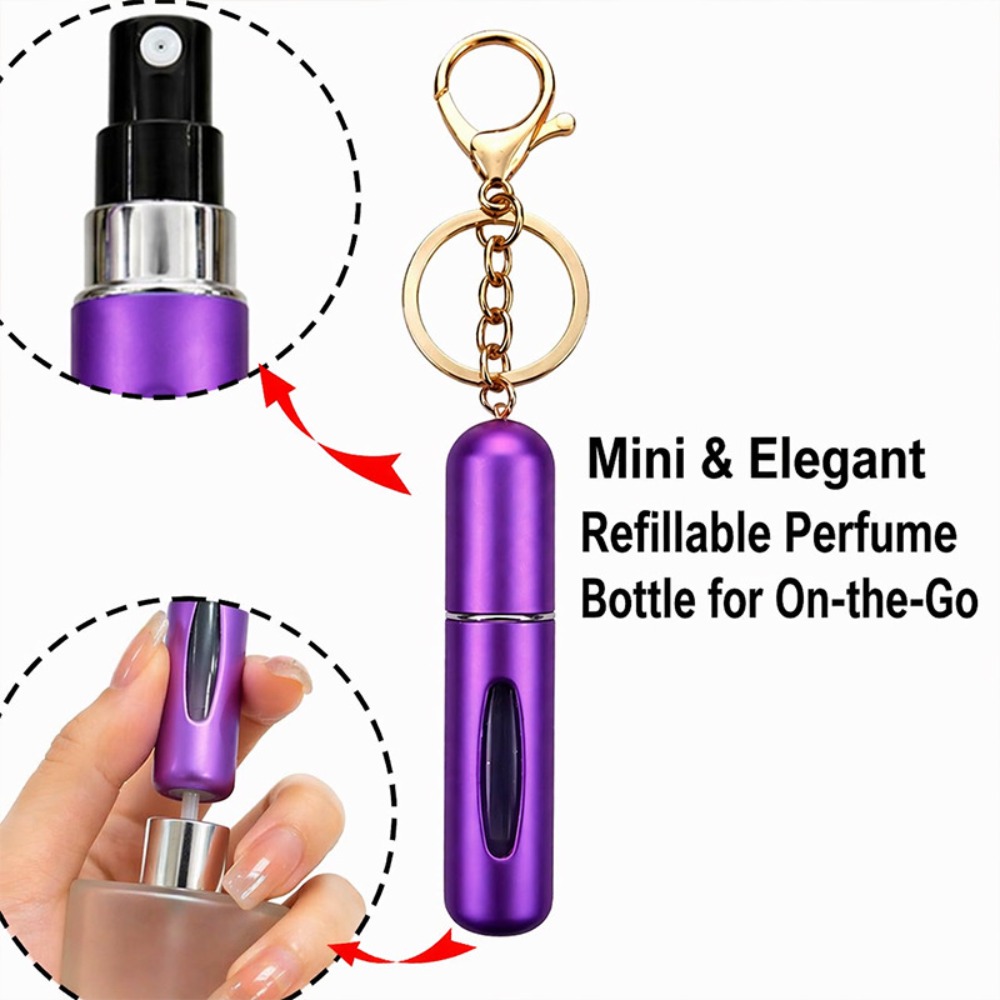 ขวดน้ำหอมแบบพกพาขนาด 5 มล. พร้ - Perfume Fine Fragrance บทวิจารณ์และราคา
