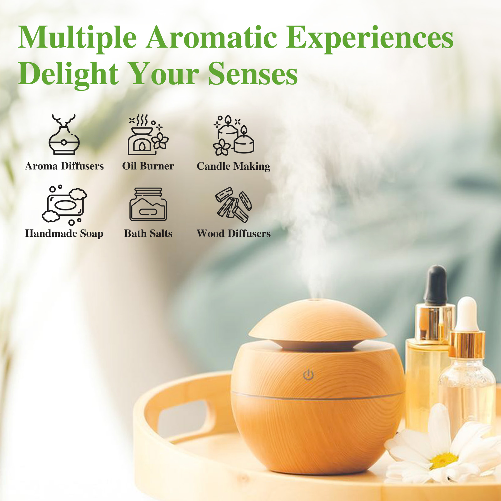 PHATOIL ชุดของขวัญน้ำมันหอมกลิ - Perfume Fragrance Diffuser บทวิจารณ์และราคา