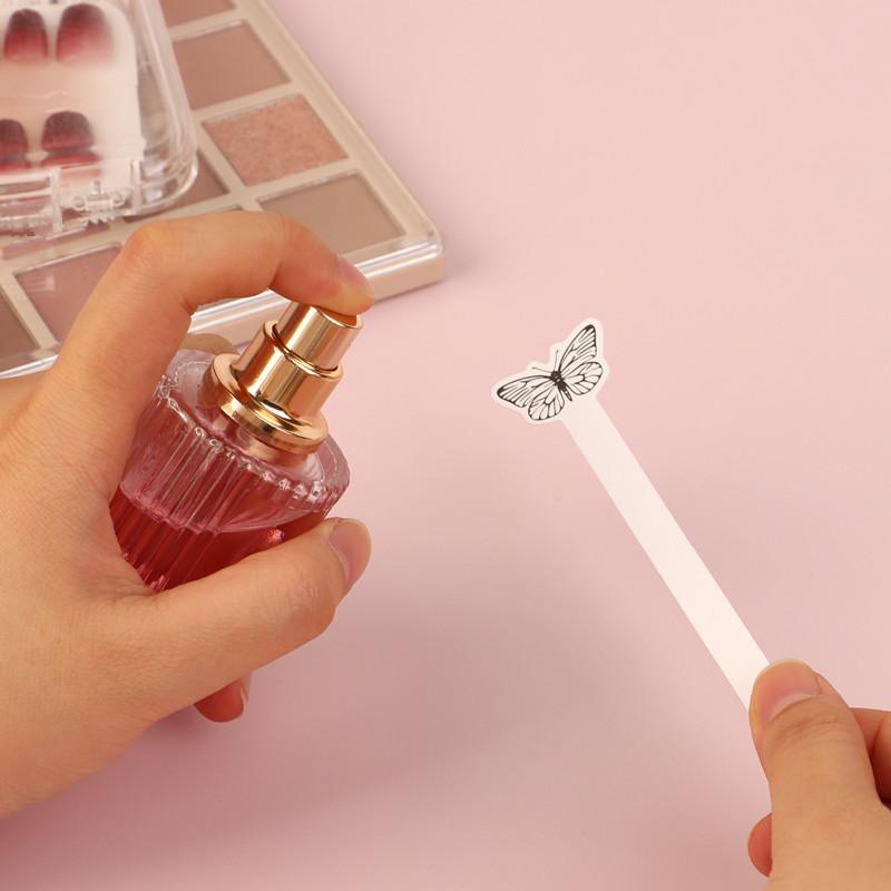 กระดาษทดสอบน้ำหอมและน้ำมันหอมร - Perfume Fragrance Tester บทวิจารณ์และราคา