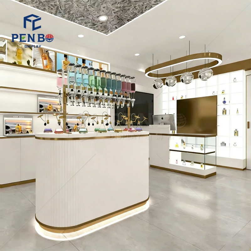 ตู้โชว์น้ำหอมแบบมีไฟส่องสว่างส - Perfume Fragrance Bar บทวิจารณ์และราคา