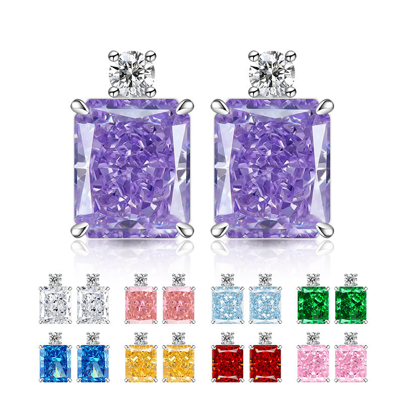 LAYA ต่างหูเพชรคาร์บอนสูงทรงดอ - Perfume Fine Fragrance บทวิจารณ์และราคา